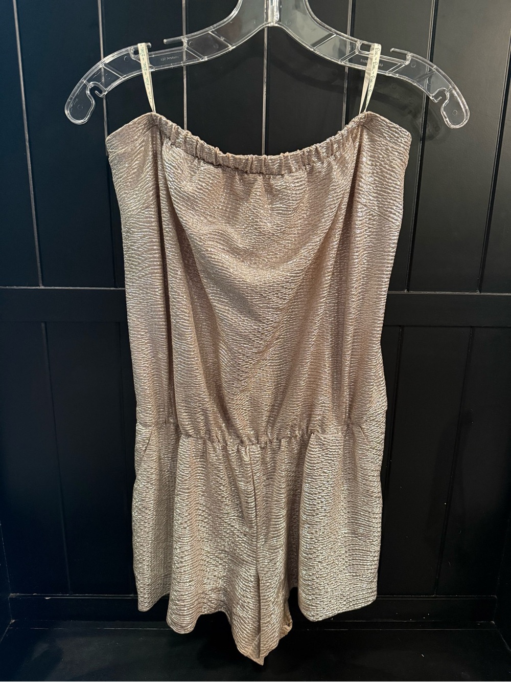 Lilly Pulitzer Champagne Shimmer Romper